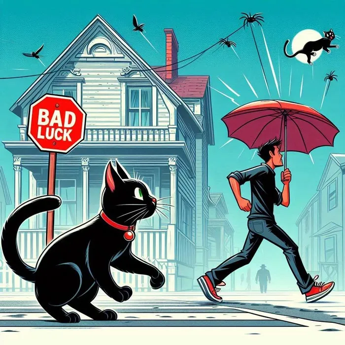 Black Cats Bring Bad Luck