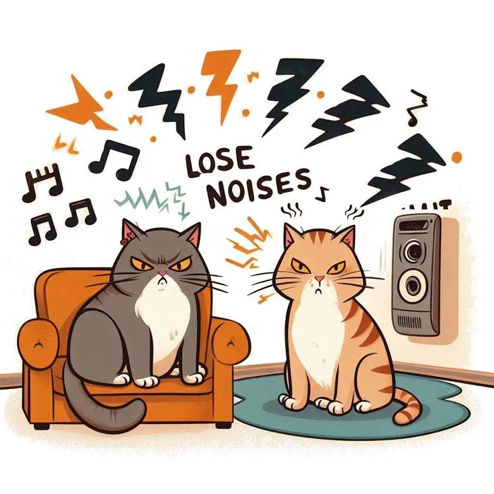 Cats Dislike Noise